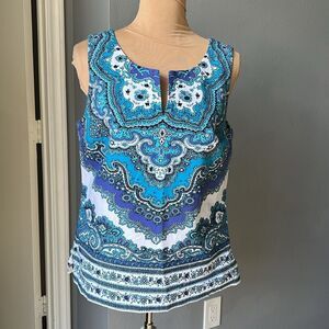 Talbots sleeveless top